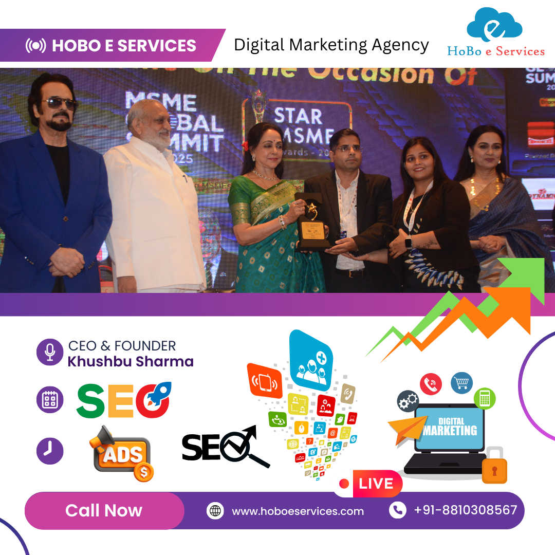 Read more about the article Digital Marketing Agency in Ghaziabad – HoBo e Services